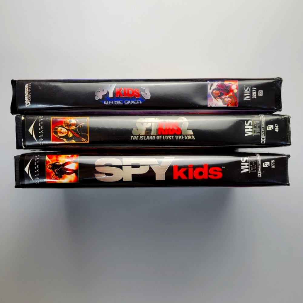 SPY KIDS TRILOGY VHS